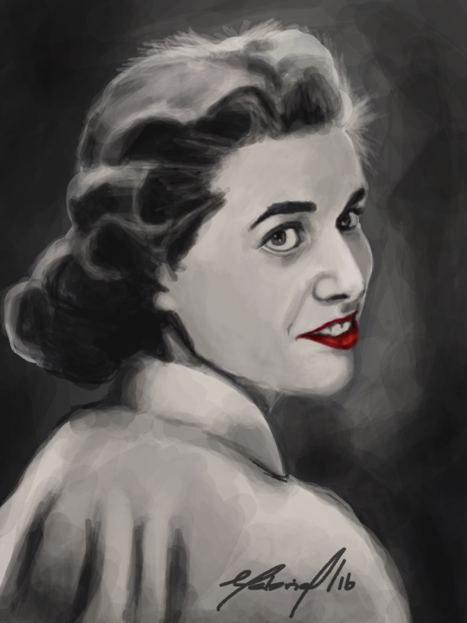 Digital Artwork - Old Portrait
